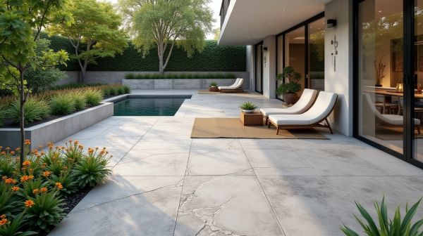 Sublimer vos extérieurs avec le béton décoratif Lafarge
